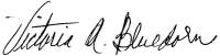 Victoria Bluedorn Signature